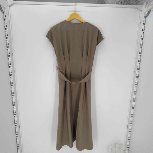 ルクールブラン le.coeur blanc リネンライクフロントボタンワンピース レディース JPN:36